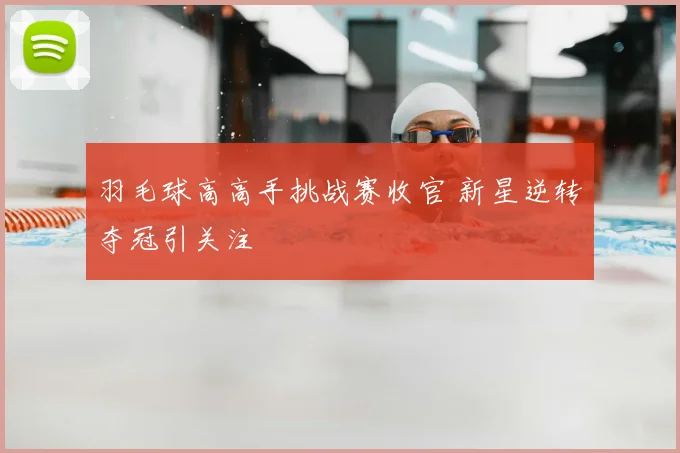 羽毛球高高手挑战赛收官 新星逆转夺冠引关注